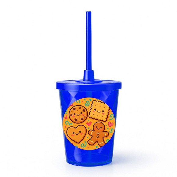 Copo Twister Personalizado 300ml Biscoitinhos - Imagem 3