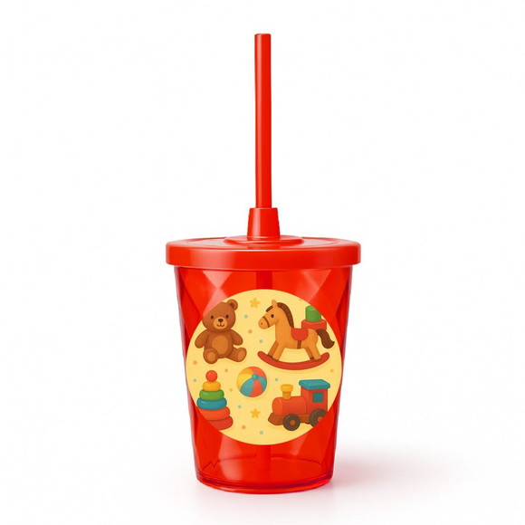 Copo Twister Personalizado 300ml Brinquedos Clássicos - Imagem 5