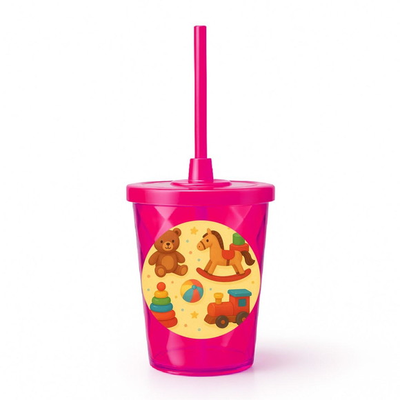 Copo Twister Personalizado 300ml Brinquedos Clássicos - Imagem 2