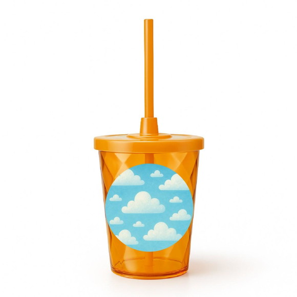 Copo Twister Personalizado 300ml Céu Azul - Imagem 4