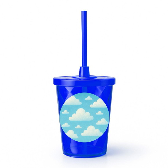 Copo Twister Personalizado 300ml Céu Azul - Imagem 3