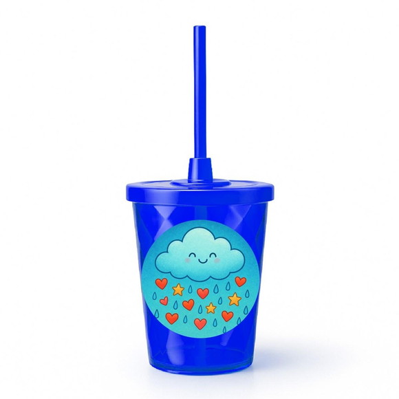 Copo Twister Personalizado 300ml Chuva de Bênçãos - Imagem 3