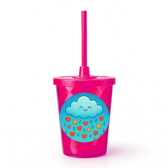 Copo Twister Personalizado 300ml Chuva de Bênçãos - Imagem 2