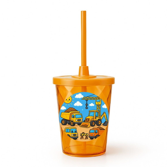 Copo Twister Personalizado 300ml Construção Civil - Imagem 4