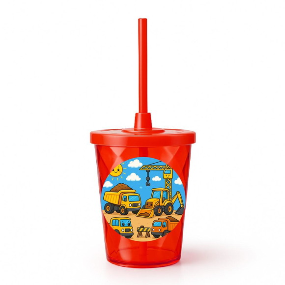Copo Twister Personalizado 300ml Construção Civil - Imagem 5