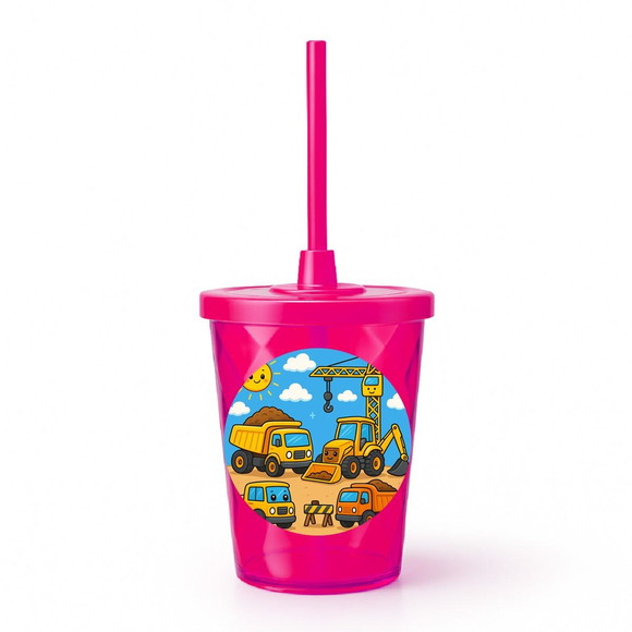 Copo Twister Personalizado 300ml Construção Civil - Imagem 2