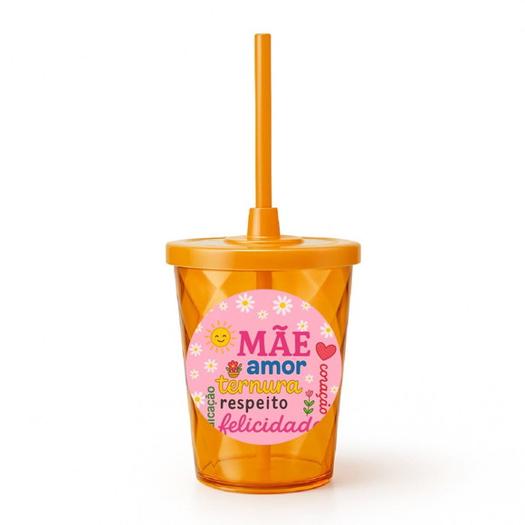 Copo Twister Personalizado 300ml Dia das Mães - Imagem 4