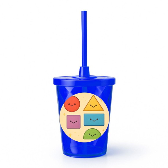 Copo Twister Personalizado 300ml Formas Geométricas - Imagem 3