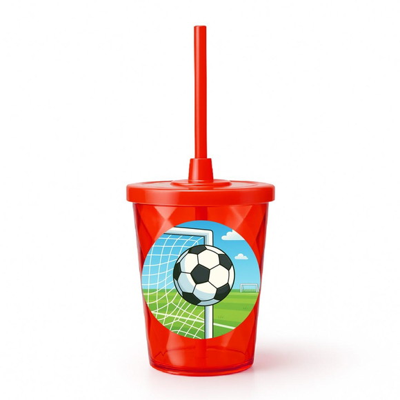 Copo Twister Personalizado 300ml Futebol - Imagem 5