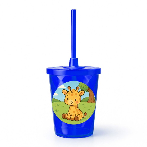 Copo Twister Personalizado 300ml Girafinha Baby - Imagem 3