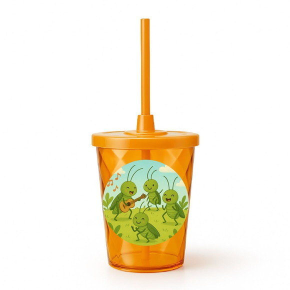 Copo Twister Personalizado 300ml Grilos - Imagem 4