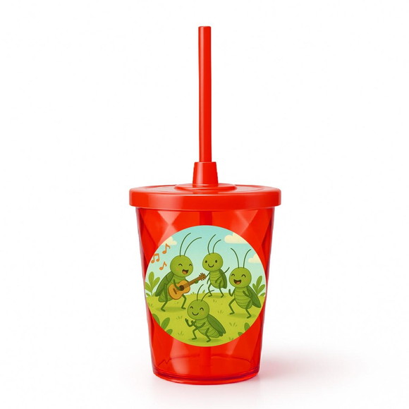 Copo Twister Personalizado 300ml Grilos - Imagem 5