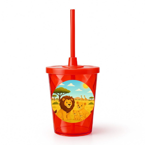 Copo Twister Personalizado 300ml Leões - Imagem 5
