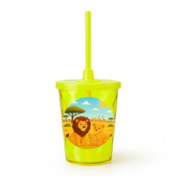 Copo Twister Personalizado 300ml Leões