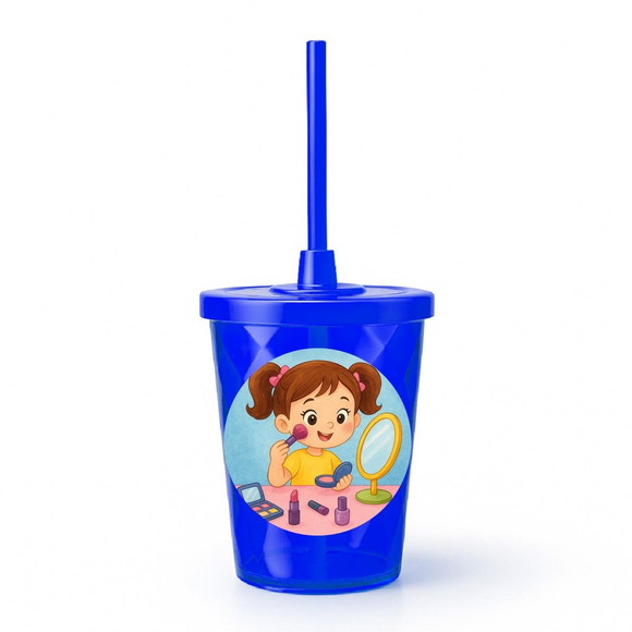 Copo Twister Personalizado 300ml Maquiagem - Imagem 3