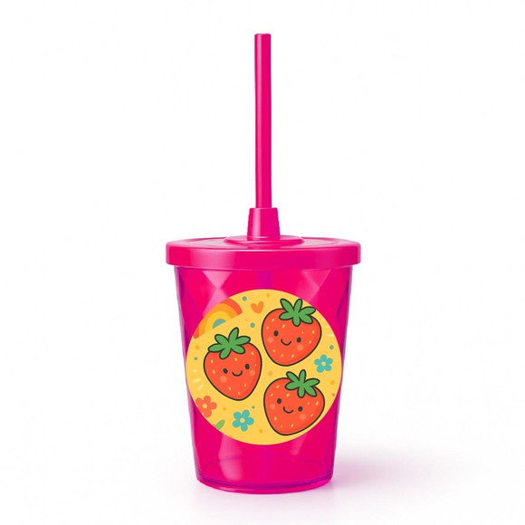 Copo Twister Personalizado 300ml Moaranguinhos Fofos - Imagem 2