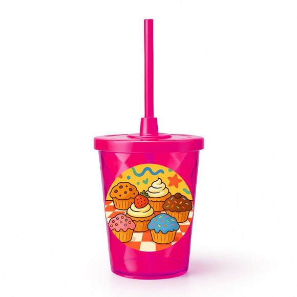 Copo Twister Personalizado 300ml Muffins - Imagem 2