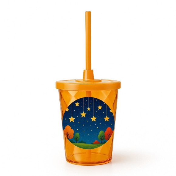 Copo Twister Personalizado 300ml Noite das Estrelas - Imagem 4