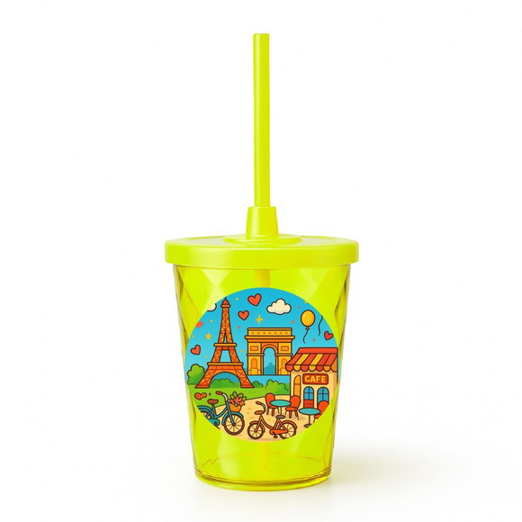Copo Twister Personalizado 300ml Paris
