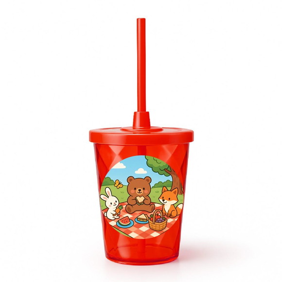 Copo Twister Personalizado 300ml Picnic - Imagem 5