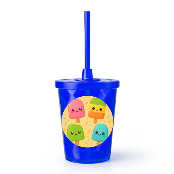 Copo Twister Personalizado 300ml Picolés - Imagem 3