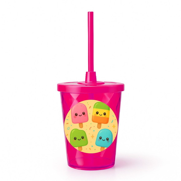 Copo Twister Personalizado 300ml Picolés - Imagem 2