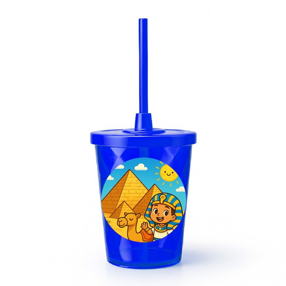 Copo Twister Personalizado 300ml Pirâmides do Egito - Imagem 3