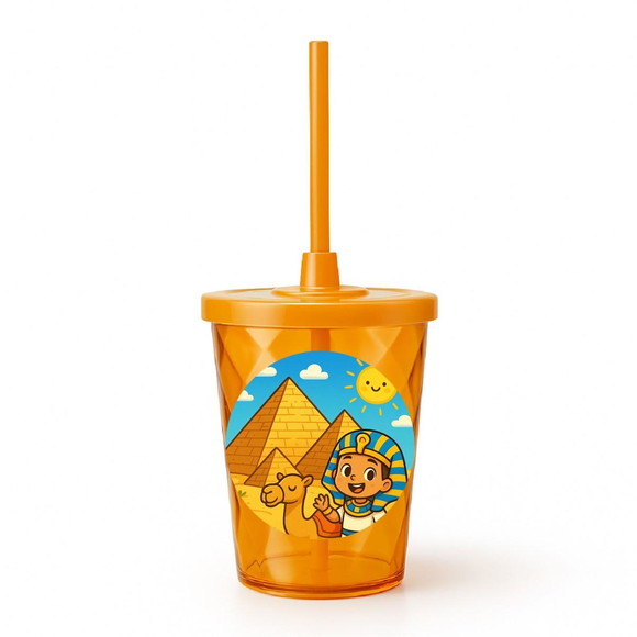 Copo Twister Personalizado 300ml Pirâmides do Egito - Imagem 4