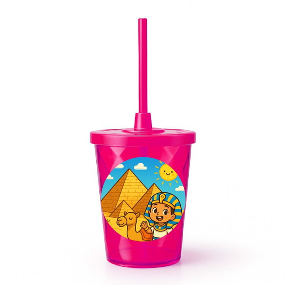 Copo Twister Personalizado 300ml Pirâmides do Egito - Imagem 2