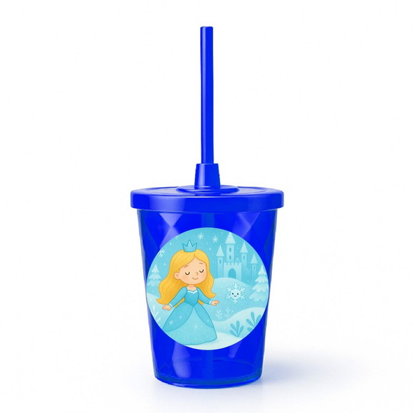 Copo Twister Personalizado 300ml Reino do Gelo - Imagem 3