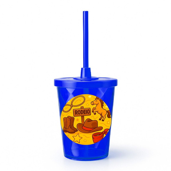 Copo Twister Personalizado 300ml Rodeio - Imagem 3