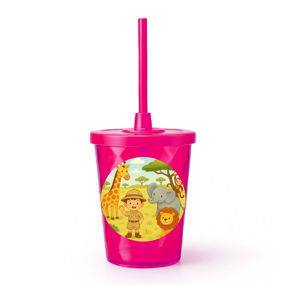Copo Twister Personalizado 300ml Safari - Imagem 2
