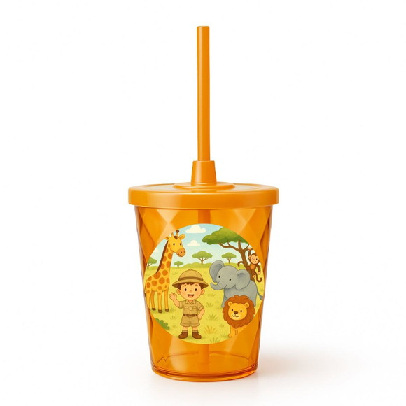 Copo Twister Personalizado 300ml Safari - Imagem 4
