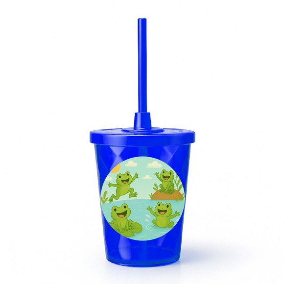 Copo Twister Personalizado 300ml Sapos Divertidos - Imagem 3