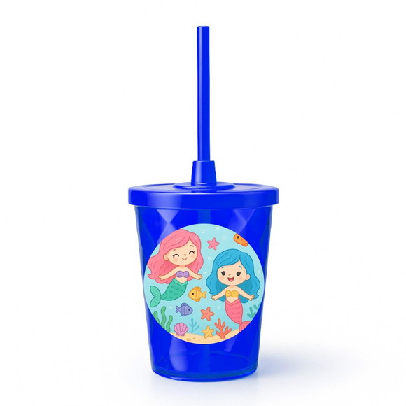 Copo Twister Personalizado 300ml Sereias - Imagem 3
