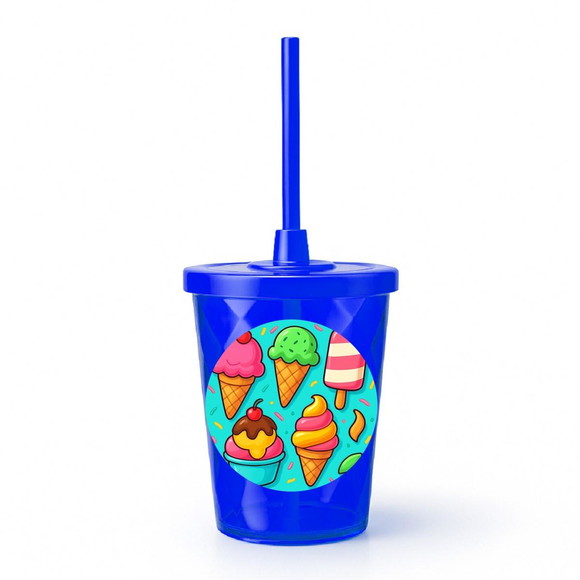 Copo Twister Personalizado 300ml Sorvetes - Imagem 3