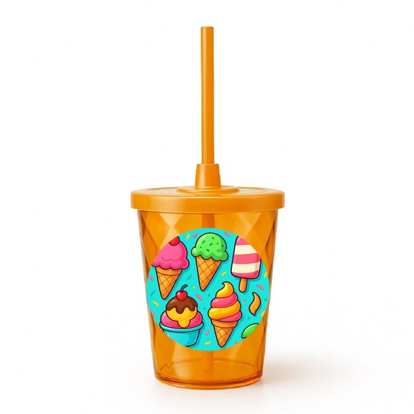 Copo Twister Personalizado 300ml Sorvetes - Imagem 4