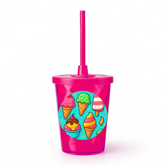 Copo Twister Personalizado 300ml Sorvetes - Imagem 2
