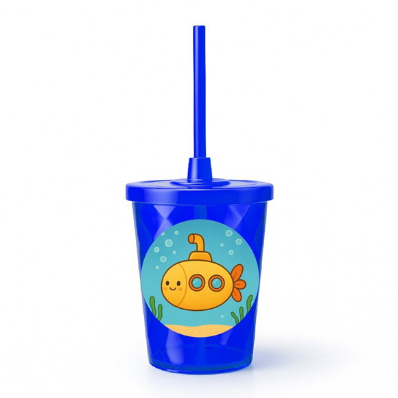 Copo Twister Personalizado 300ml Submarino - Imagem 3