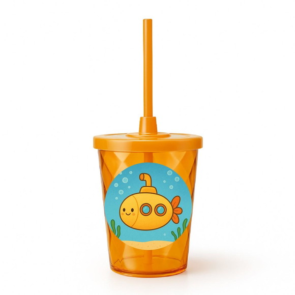 Copo Twister Personalizado 300ml Submarino - Imagem 4