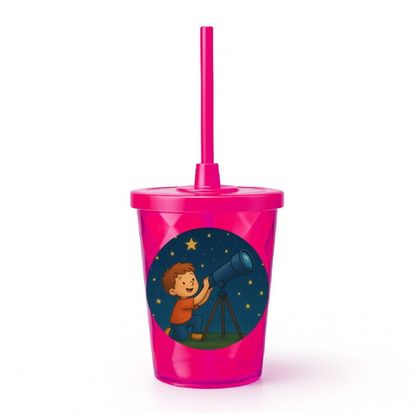 Copo Twister Personalizado 300ml Telescópio Kids - Imagem 2