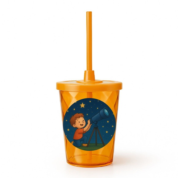Copo Twister Personalizado 300ml Telescópio Kids - Imagem 4
