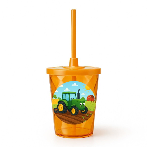 Copo Twister Personalizado 300ml Trator - Imagem 4