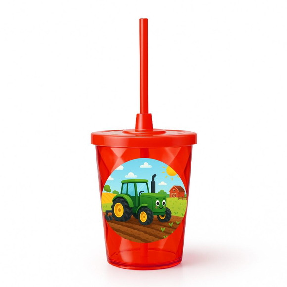 Copo Twister Personalizado 300ml Trator - Imagem 5