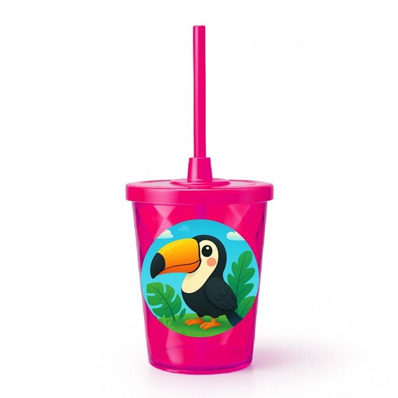 Copo Twister Personalizado 300ml Tucano - Imagem 2