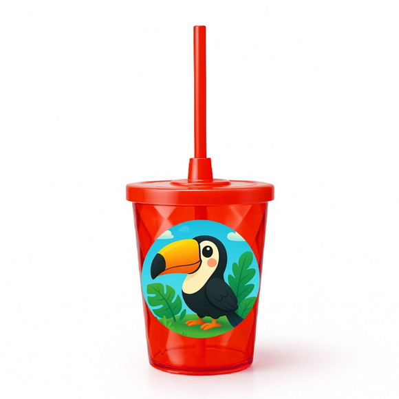 Copo Twister Personalizado 300ml Tucano - Imagem 5