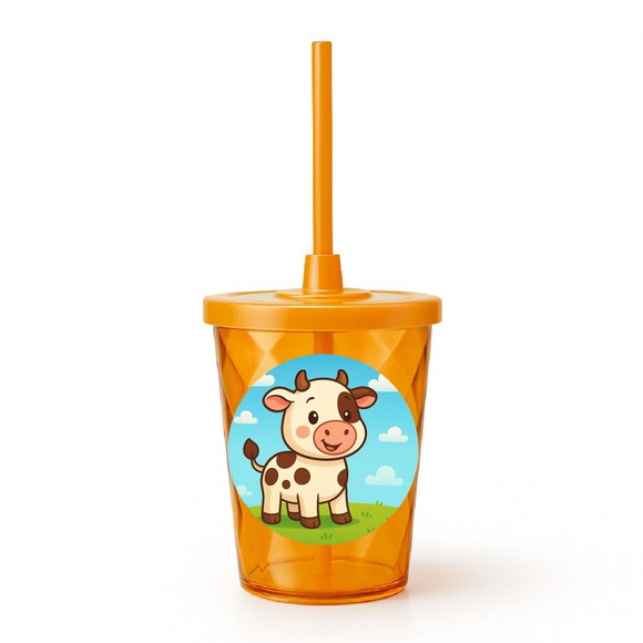 Copo Twister Personalizado 300ml Vaquinha - Imagem 4