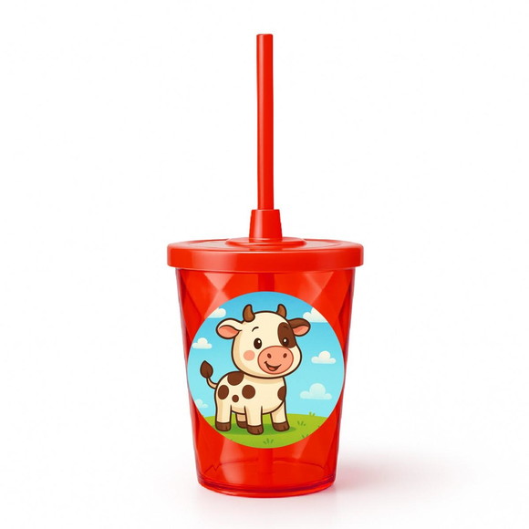 Copo Twister Personalizado 300ml Vaquinha - Imagem 5