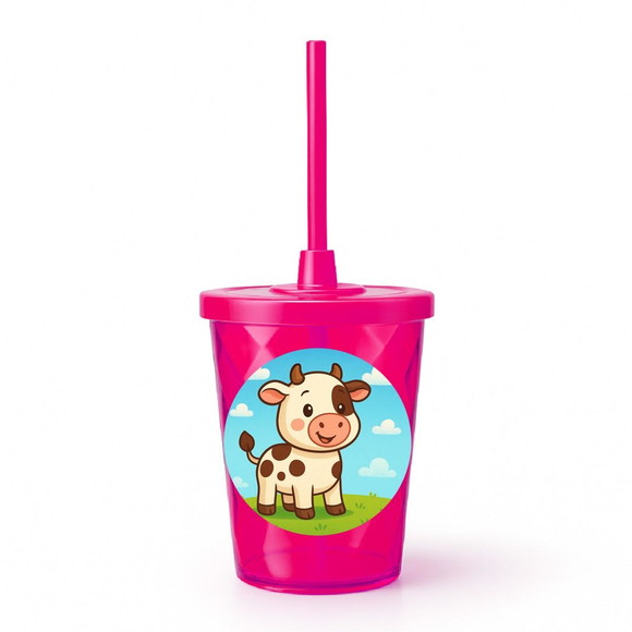 Copo Twister Personalizado 300ml Vaquinha - Imagem 2