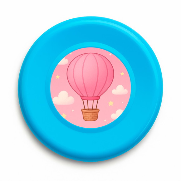 Disco de Arremesso Frisbee Balão de Ar Rosa - Imagem 4